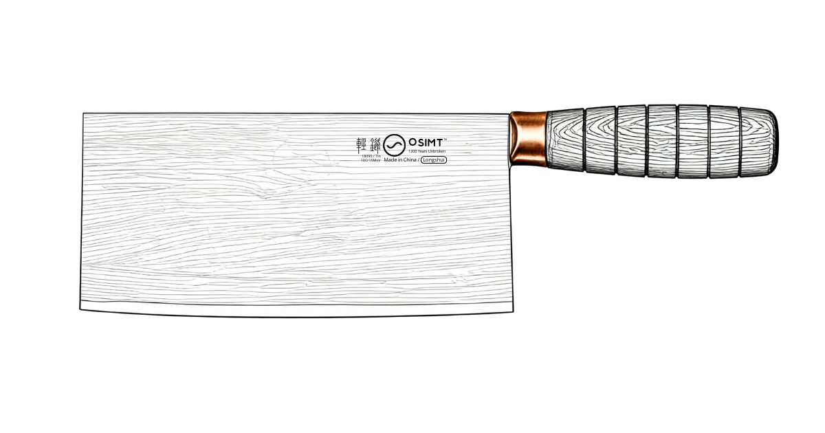 Osimt 7 Chinese Cleaver